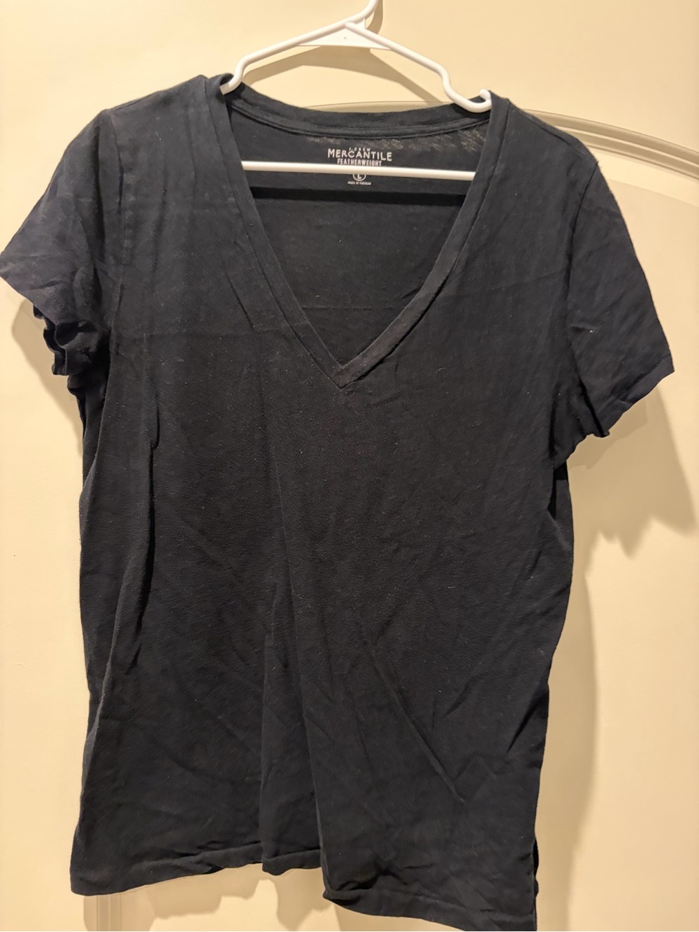 Black j crew tshirt